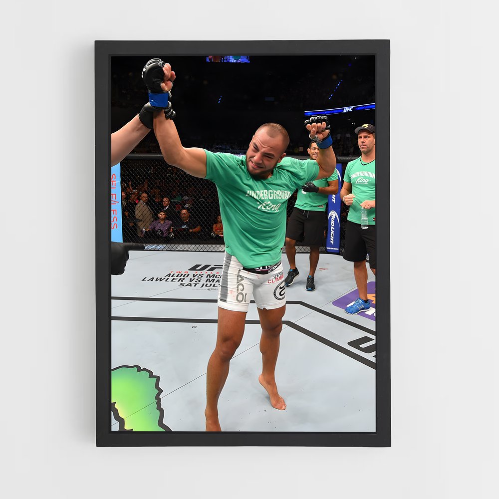 Poster Eddie au Vert – affiche MMA (vue 2)